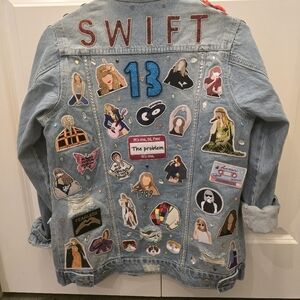 Taylor Swift Eras Tour Denim Jacket